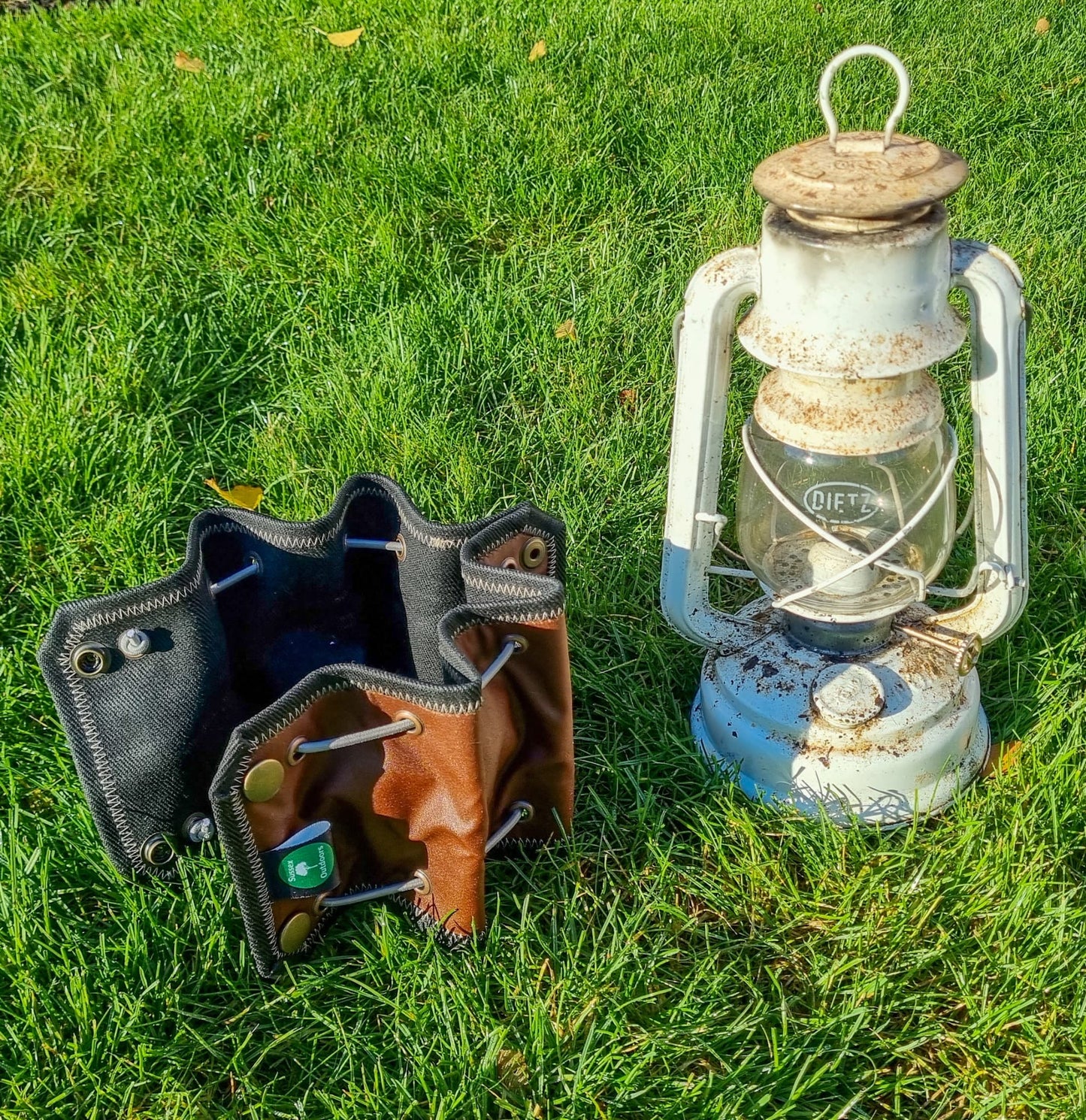 Sussex Outdoors / Lantern Globe Protectors (waxed canvas)