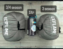 Load image into Gallery viewer, Ice Flame quilts 3 & 3/4 season