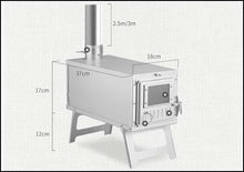 Load image into Gallery viewer, 3FUL CUBOID HOT TENT STOVE