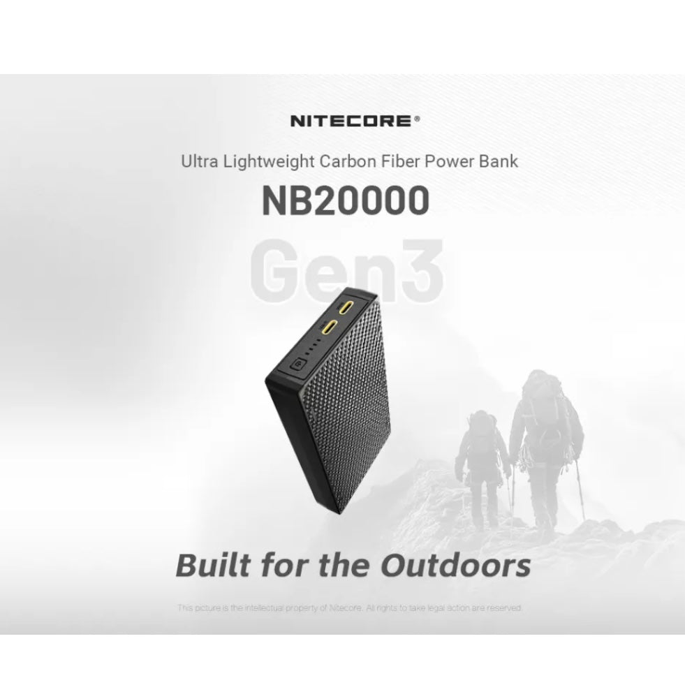 Nitecore NB20000 Gen 3