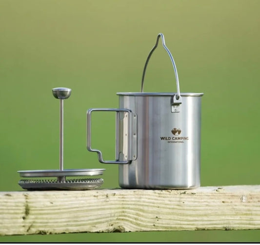Wild Camping International Stainless Steel Coffee Press