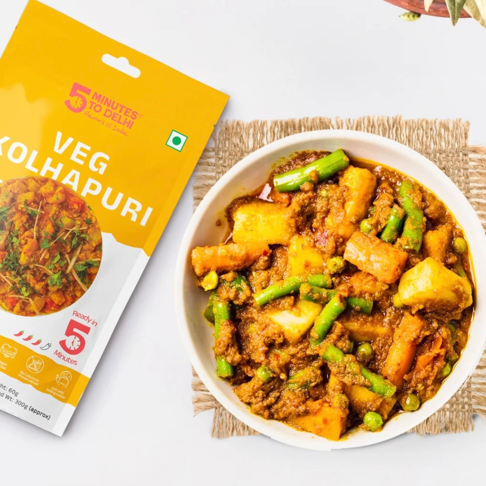 Veg Kolhapuri - 5 minutes to Delhi