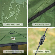 Load image into Gallery viewer, NIGHT CAT 4X3M TARP / NEW IN !!!! SALE £29.50!!!!!!