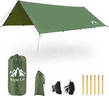 Load image into Gallery viewer, NIGHT CAT 4X3M TARP / NEW IN !!!! SALE £29.50!!!!!!