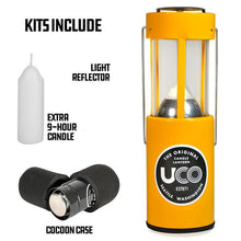 Load image into Gallery viewer, UCO / ORIGINAL CANDLE LANTERN KIT - POWDER COATED PAINTED RED