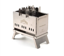 Load image into Gallery viewer, SEROTONIN Mini Firefly Stove Stainless Steel -complete setup
