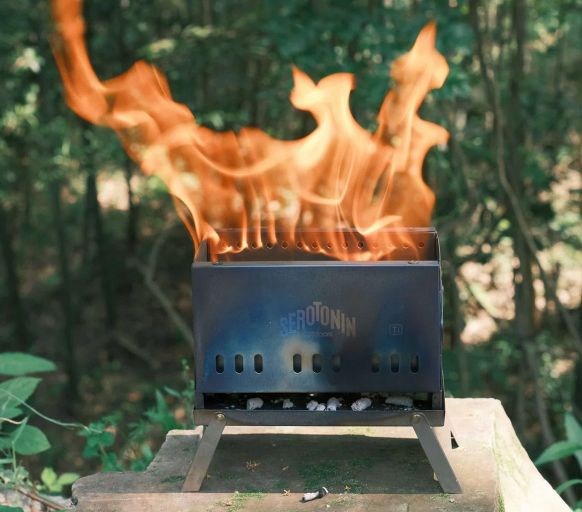 SEROTONIN Mini Firefly Stove Titanium-complete setup was £105 now £74.99