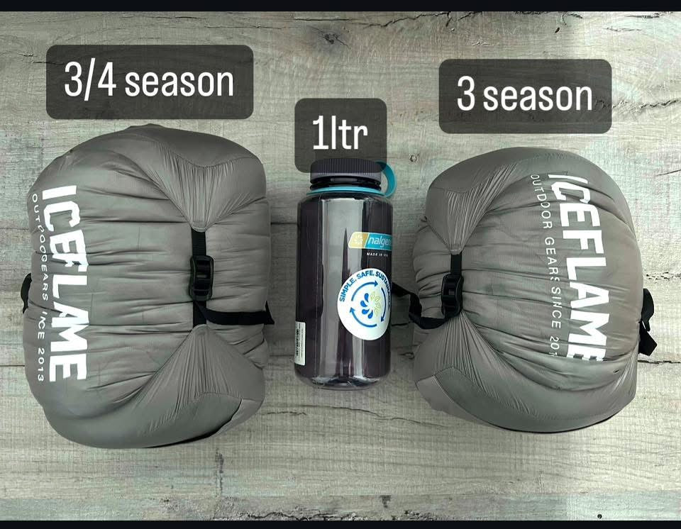 Ice Flame quilts 3 & 3/4 season & OGE pad sheets