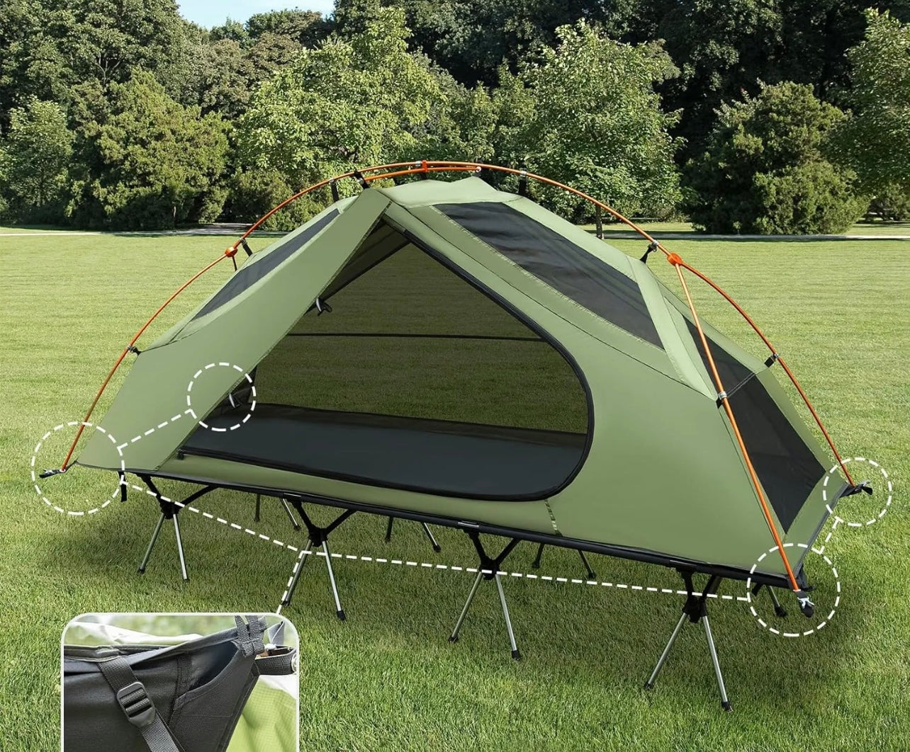 NIGHT CAT Cot Tent