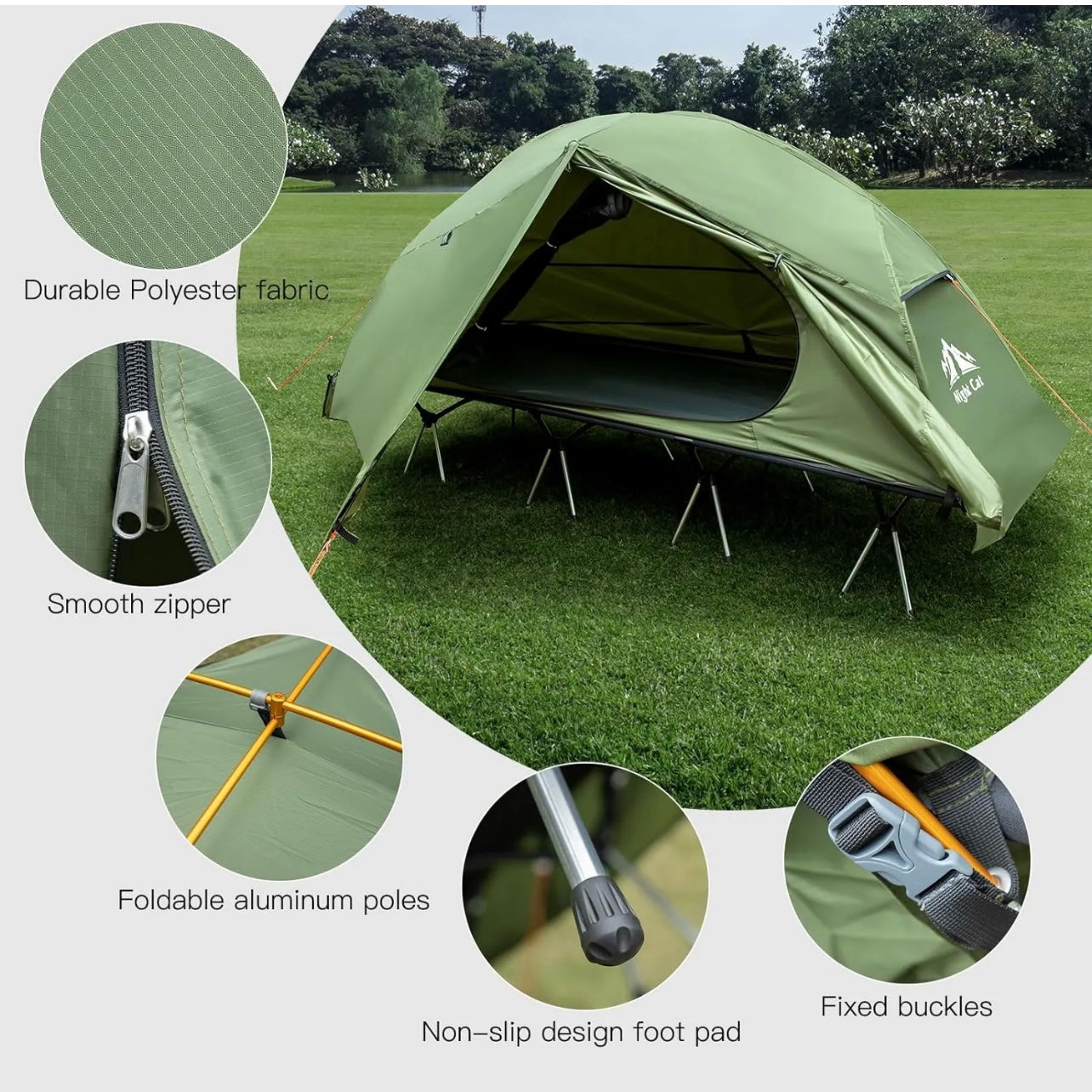 NIGHT CAT Cot Tent