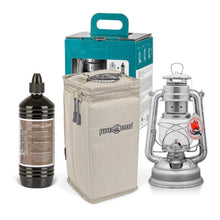 Load image into Gallery viewer, FEUERHAND Baby Special 276  Zinc Lantern Gift Set with Transport Bag
