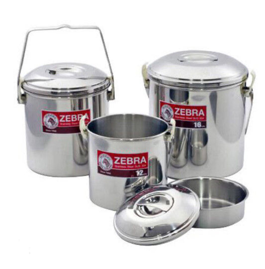 ZEBRA BILLY CANS 10cm just £12.95