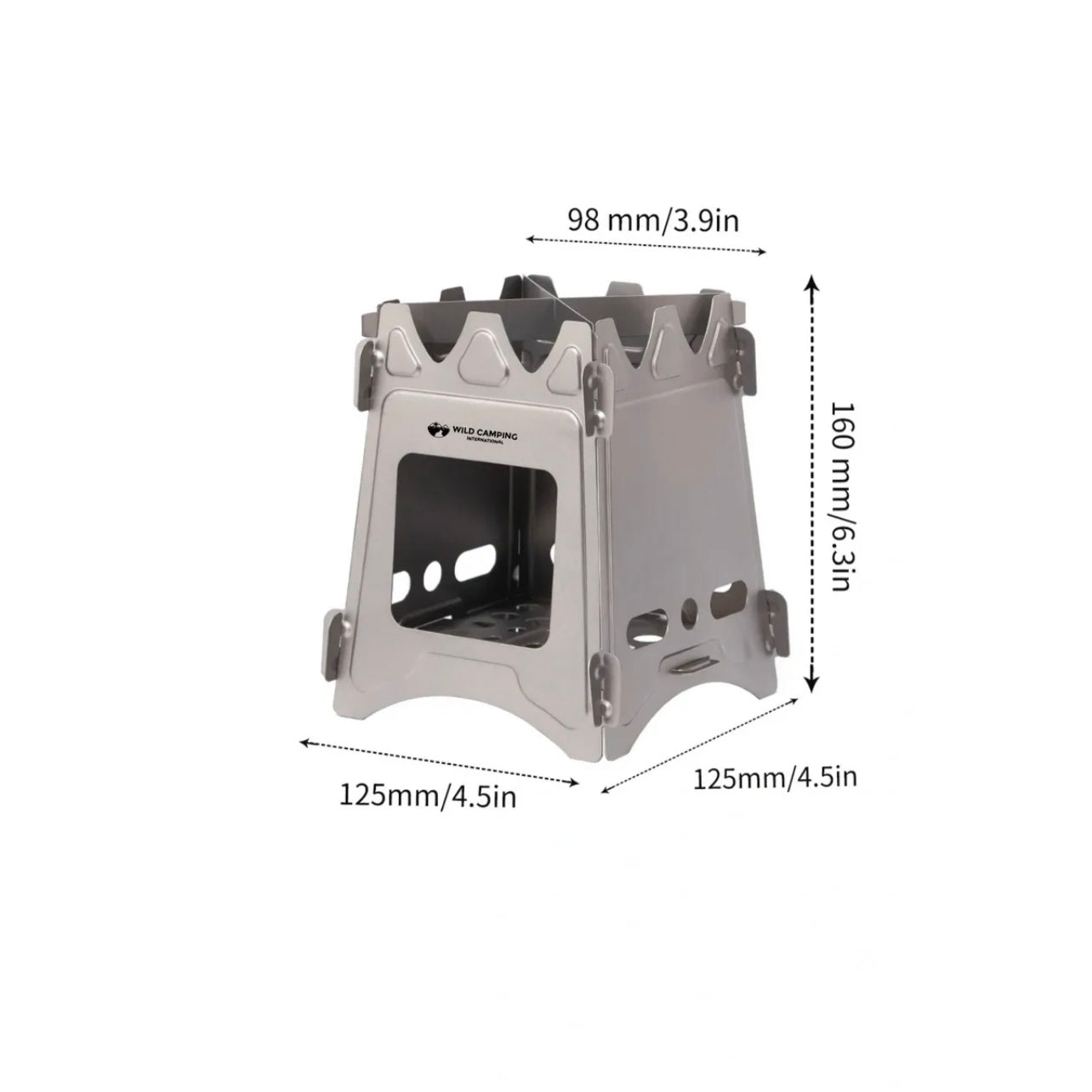 Wild Camping International- Titanium multi fuel wood stove was £34 now £29