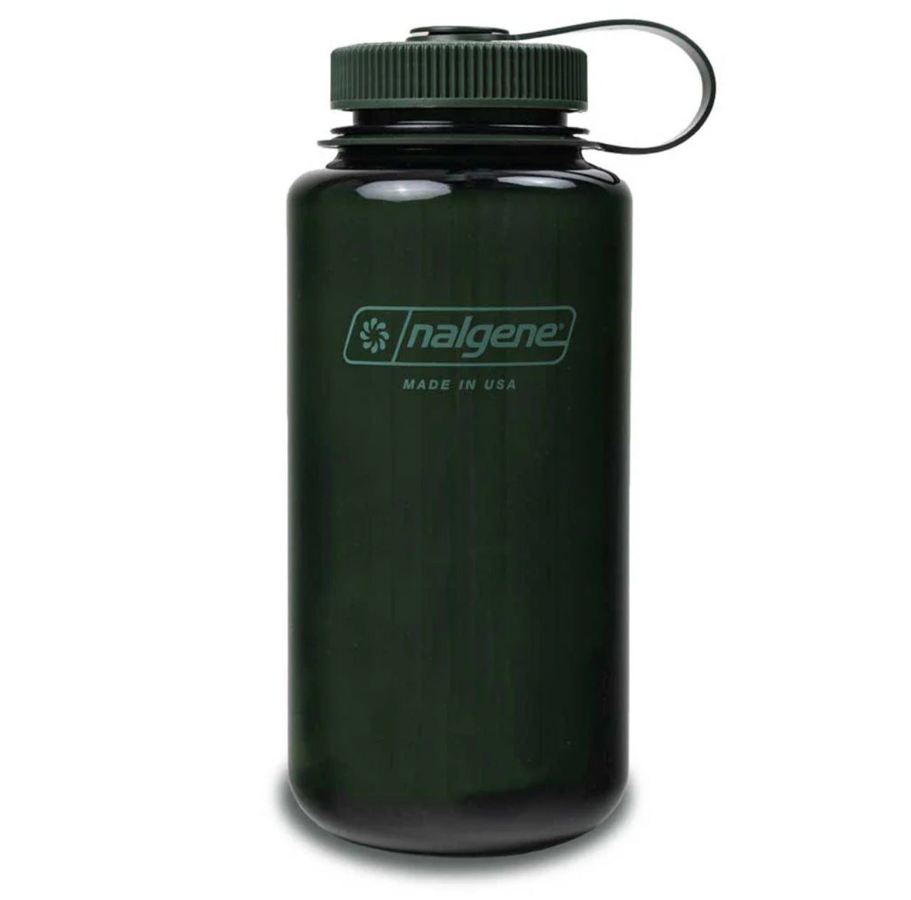 Nalgene 32oz Wide Mouth Sustain Water Bottle - Jade Monochrome