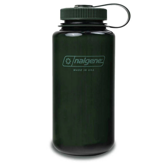 Nalgene 32oz Wide Mouth Sustain Water Bottle - Jade Monochrome