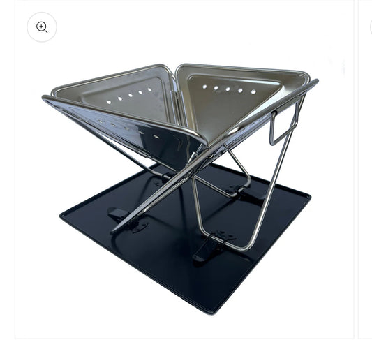 Toaks Firepit with optional Grill top