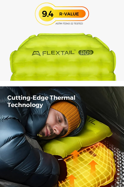 Flextail Tiny Sleeping Pad R09 avs Mummy large (pump inc)