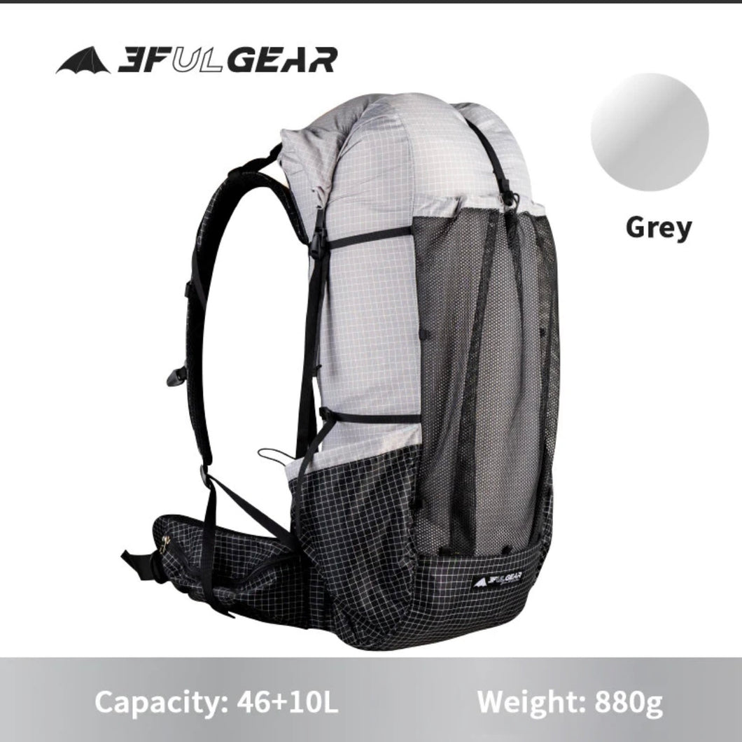 QIDIAN PRO (Uhmwpe) Dyneema Backpack 880 g !!! Grey/White