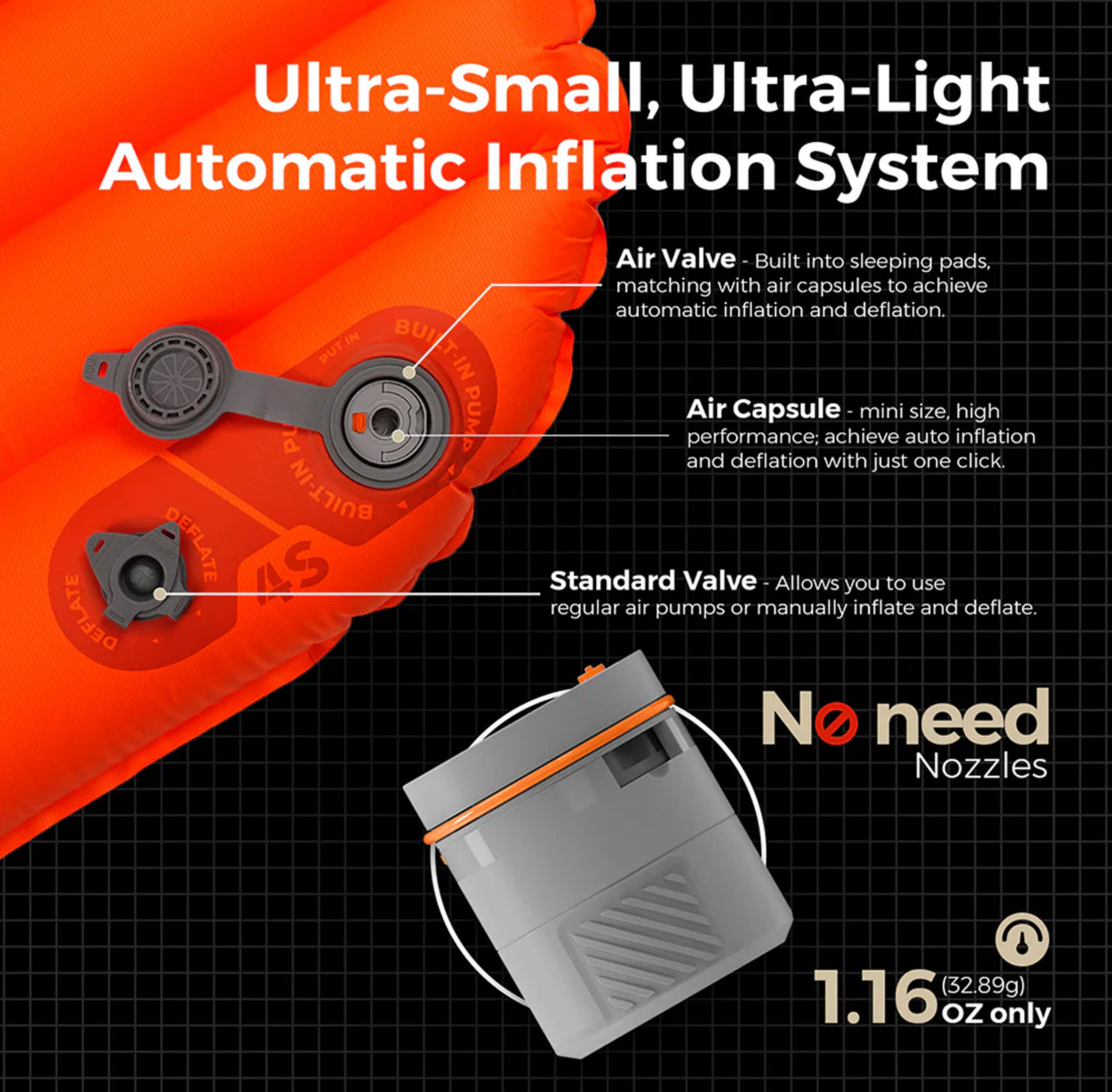 Flextail Tiny Sleeping AVS R05 - Large (pump inc) was £119.99 now £94.99