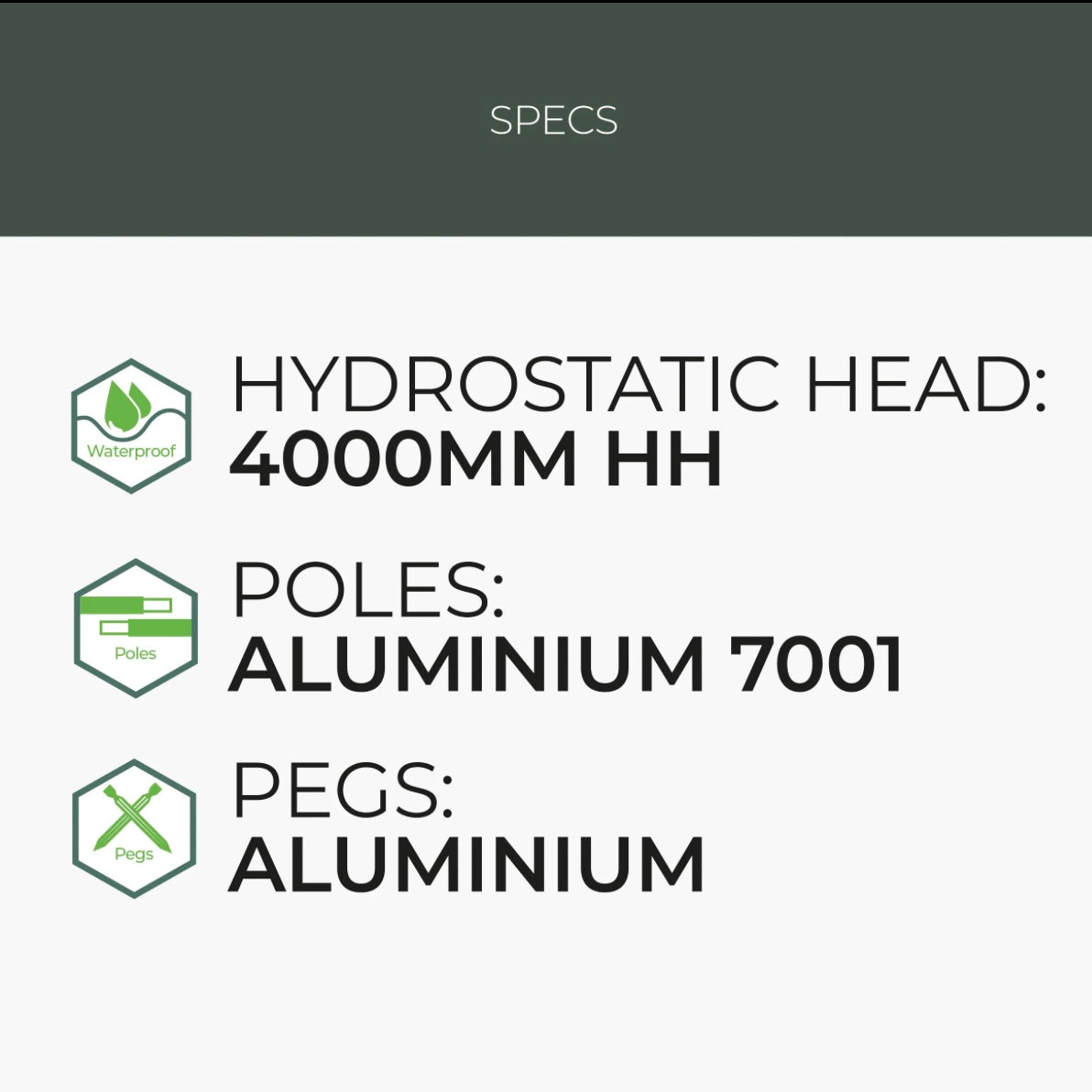 Refuge 1 person tent