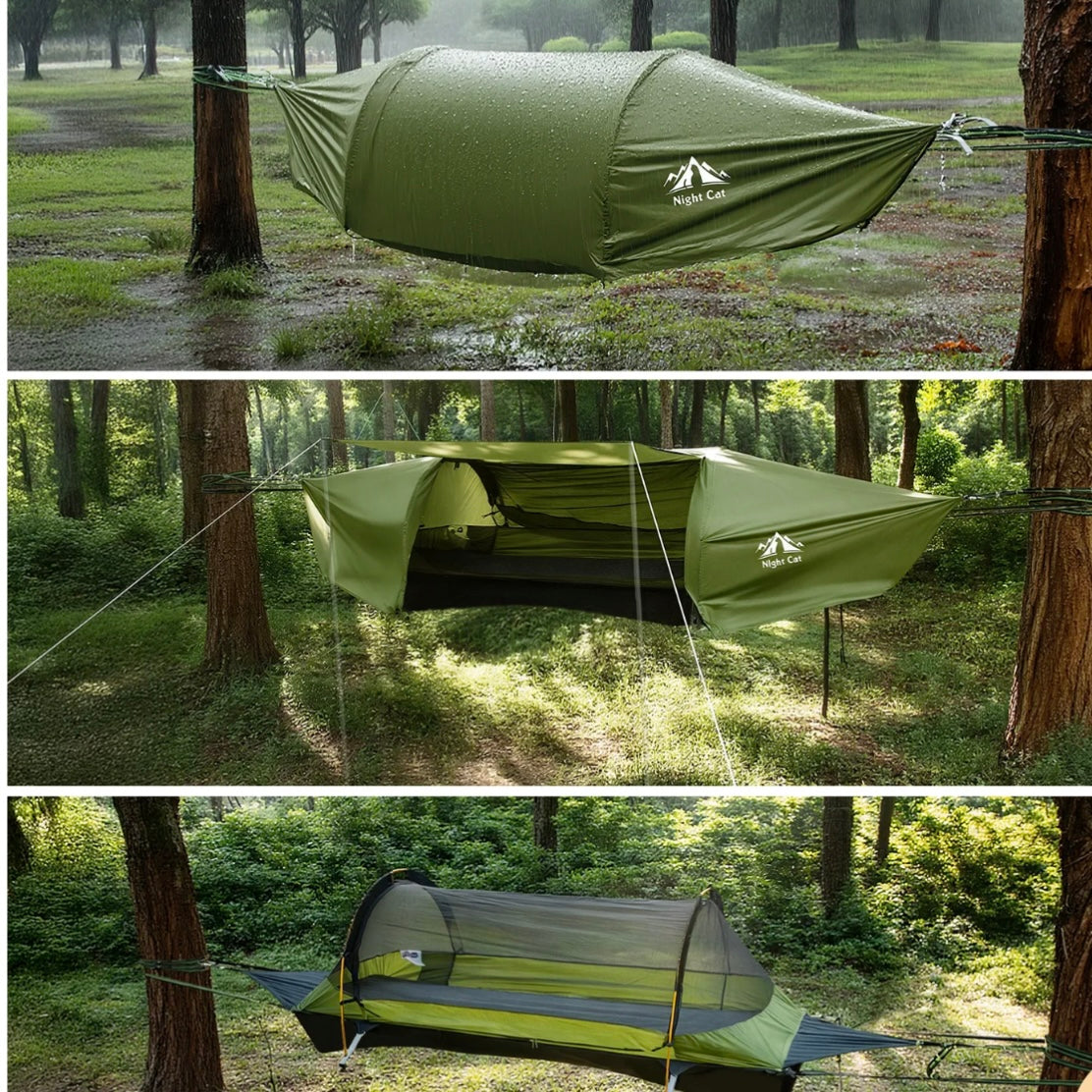 Night Cat Pro Layflat Hammock with Sleeping pad