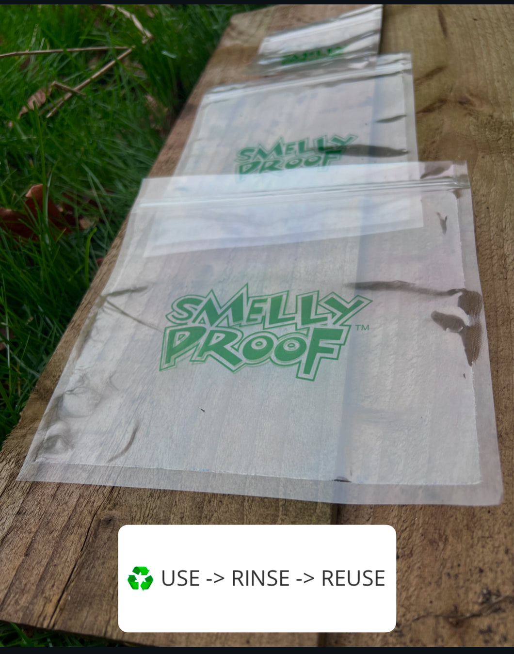 SMELLY PROOF bags