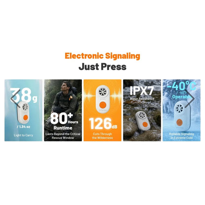 Nitecore NWE10 whistle ( orange )