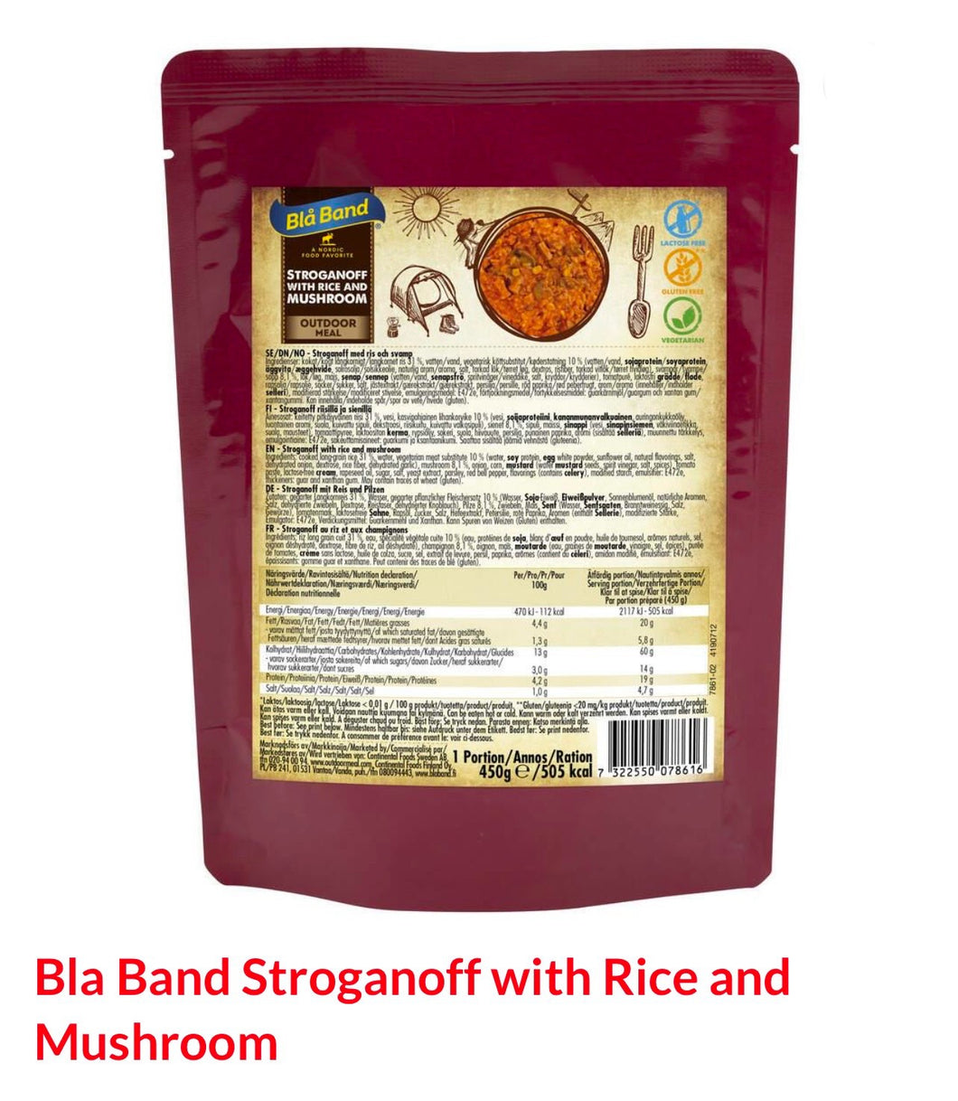 BLA BAND - Stroganoff with Rice & Mushrooms