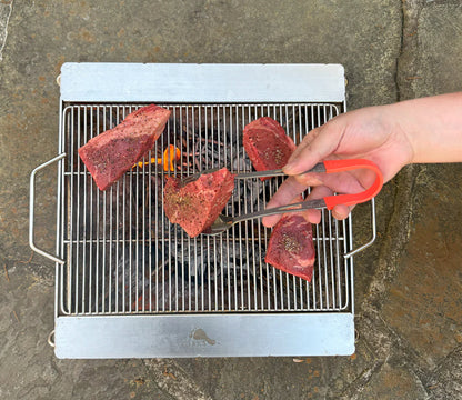 Toaks Firepit with optional Grill top
