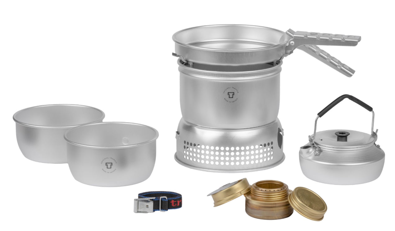 TRANGIA 27-2 stove alloy pans & kettle