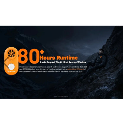 Nitecore NWE10 whistle ( orange )