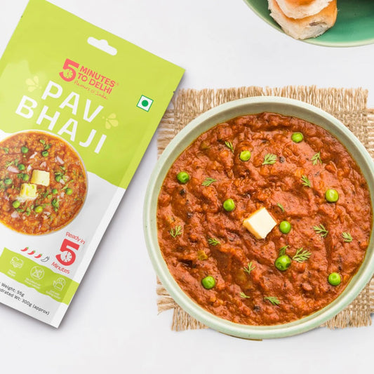 Pav Bhaji - 5 minutes to Delhi