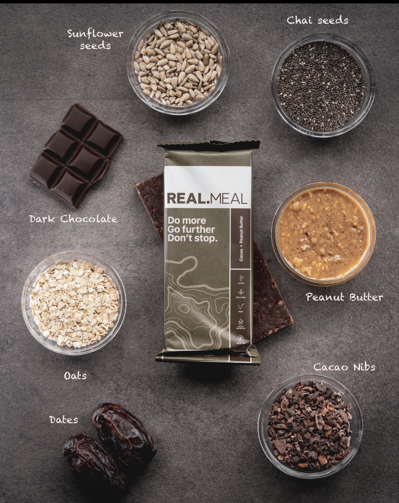 REAL MEAL - Cacao & Peanut butter