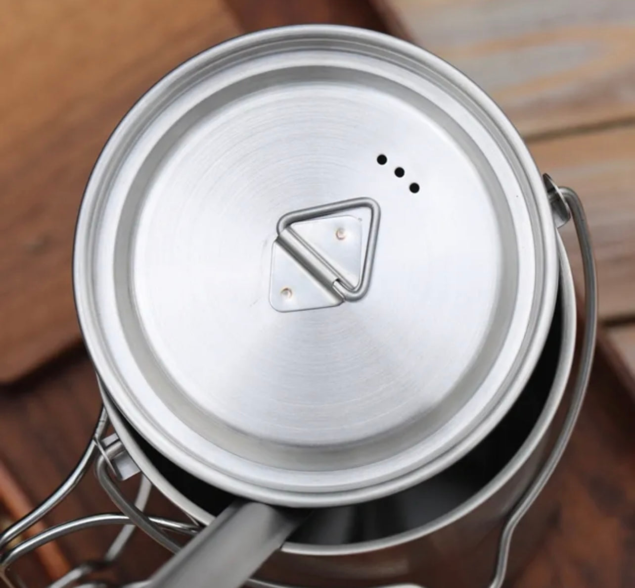 Wild Camping International Stainless Steel 750 ml Cooking / Hanging pot