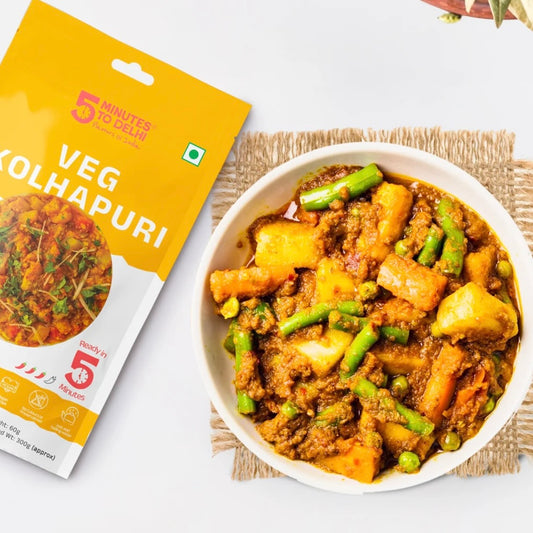 Veg Kolhapuri - 5 minutes to Delhi