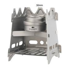 Load image into Gallery viewer, Wild Camping International- Titanium multi fuel wood stove
