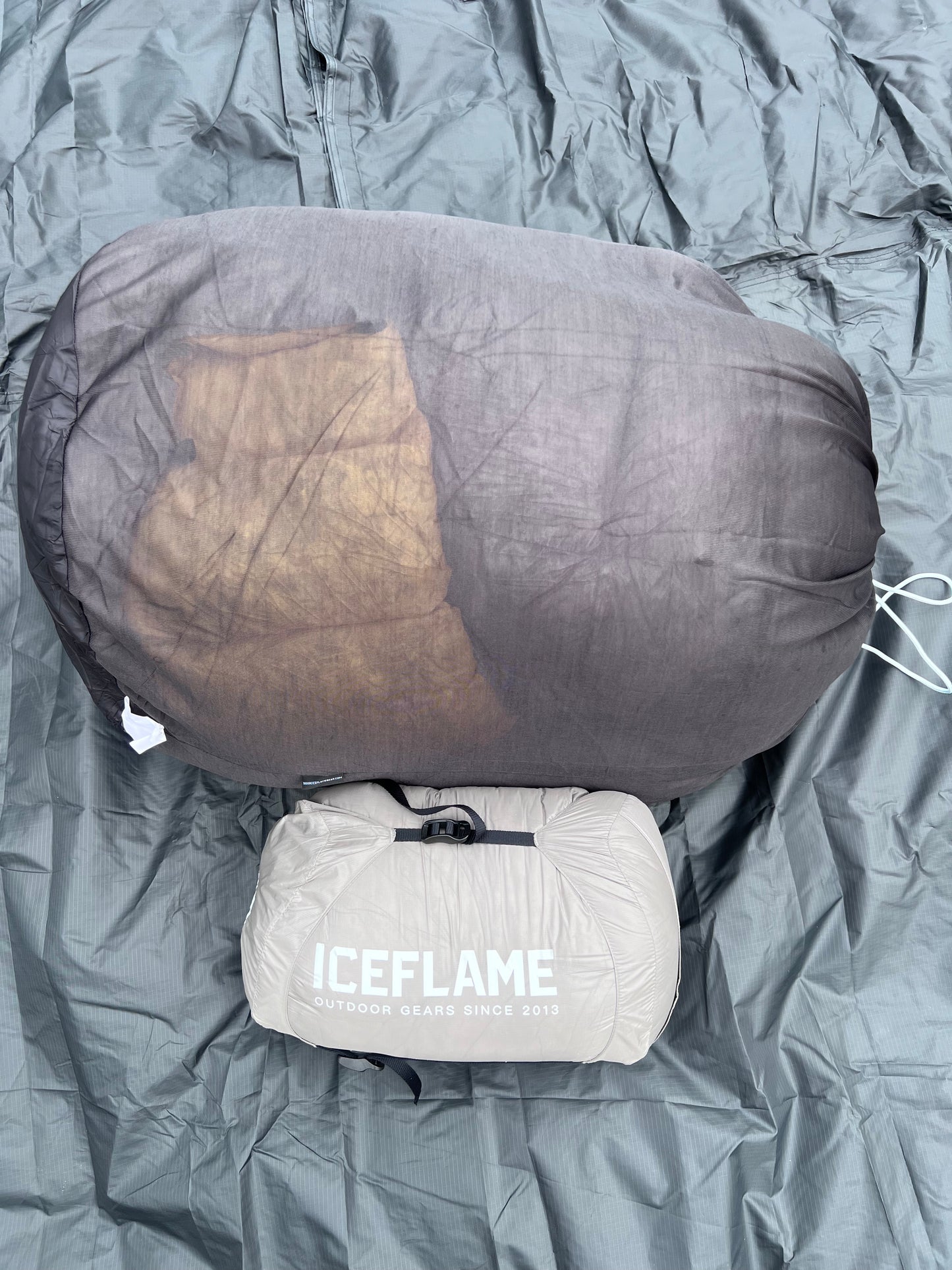 Ice Flame quilts 3 & 3/4 season & OGE pad sheets