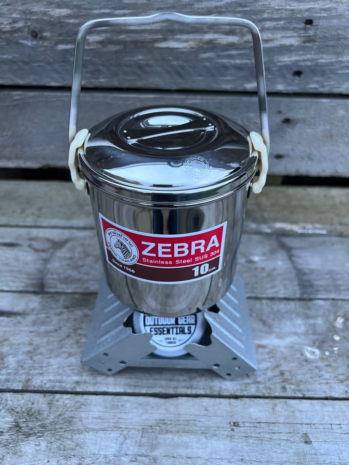 Zebra Stove Setup