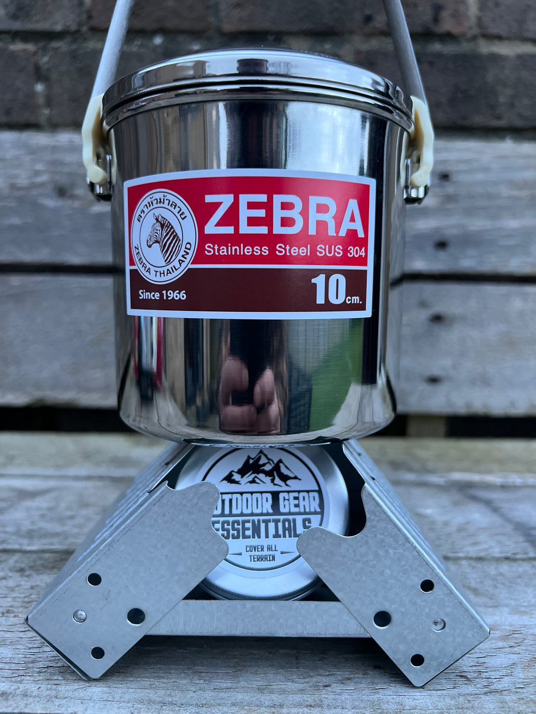 Zebra Stove Setup