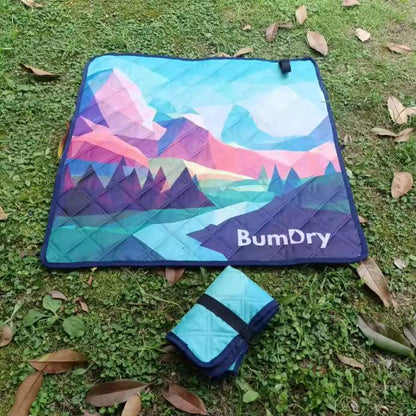 BumDry - waterproof sit pad - Mountains