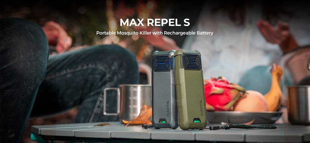FLEXTAIL GEAR MAX REPEL S / NEW IMPROVED LONGER BATTERY LIFE