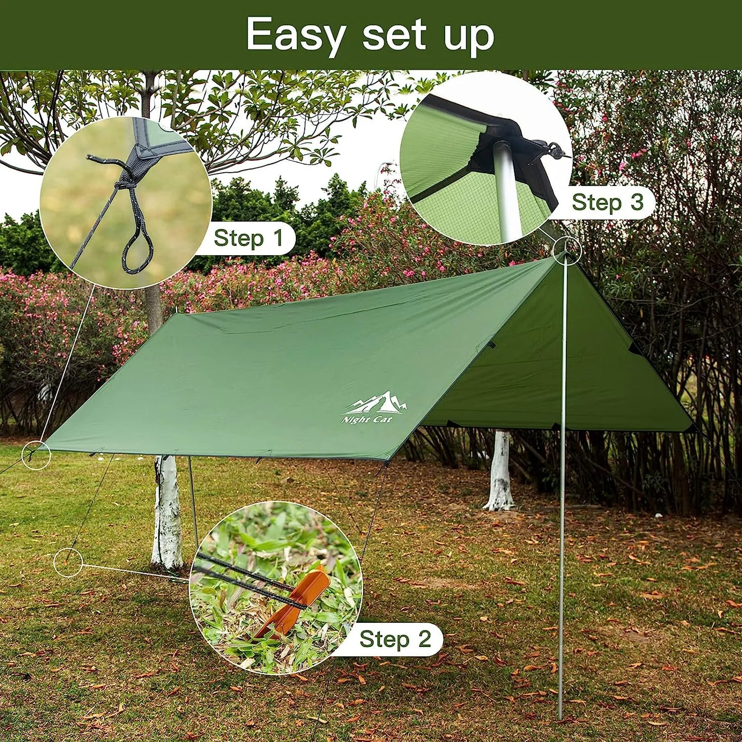 NIGHT CAT 4X3M TARP / NEW IN !!!! SALE £39.99