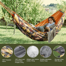 Load image into Gallery viewer, NIGHT CAT HAMMOCK UNDERQUILT / FOREST CAMO
