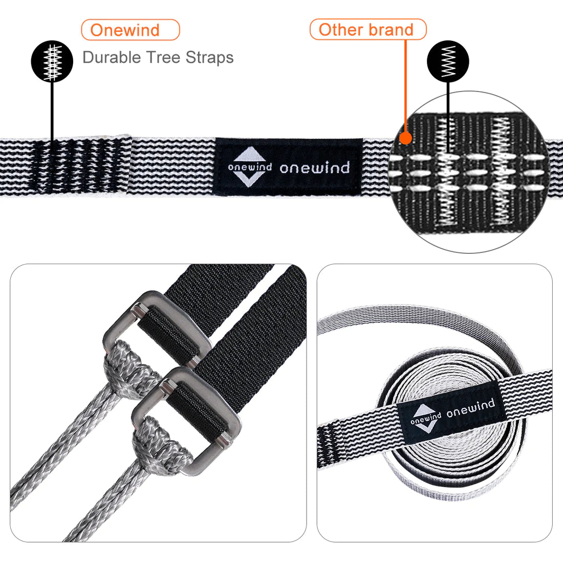 Lightweight hammock shop straps