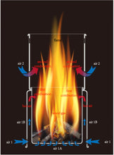 Load image into Gallery viewer, TOAKS TITANIUM BACKPACKING WOOD STOVE
