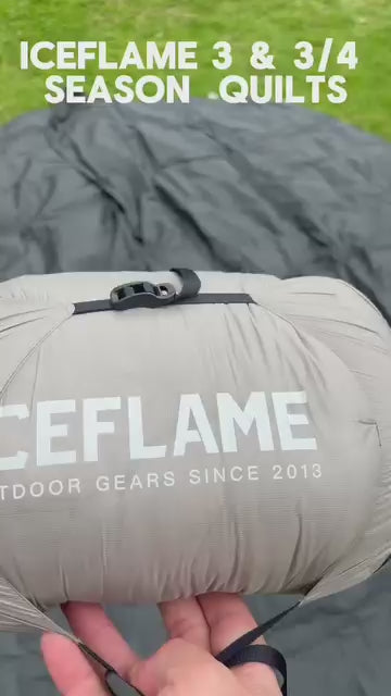 Ice Flame quilts 3 & 3/4 season & OGE pad sheets