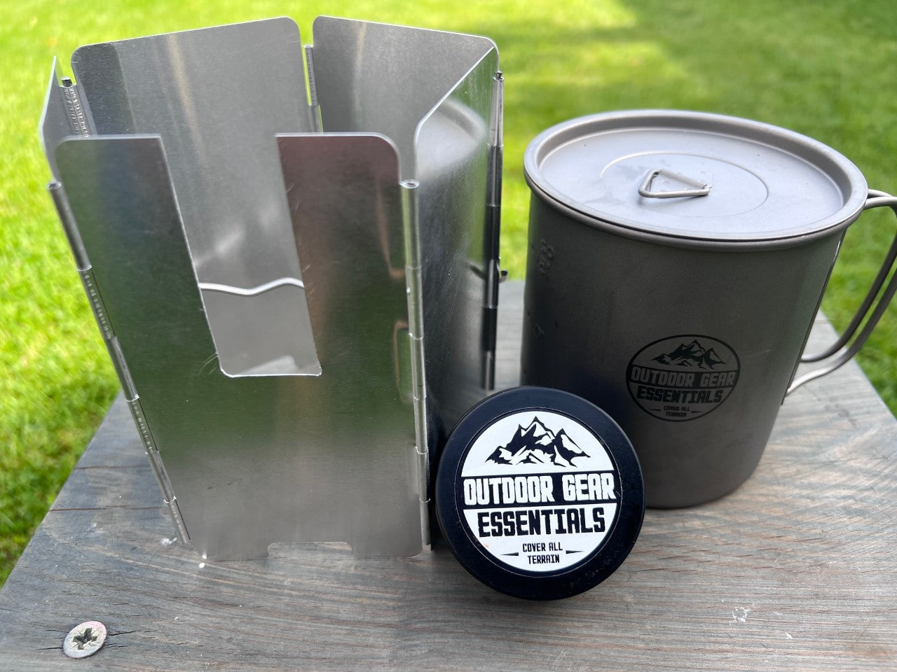 OGE Windshield stand burner & bottle