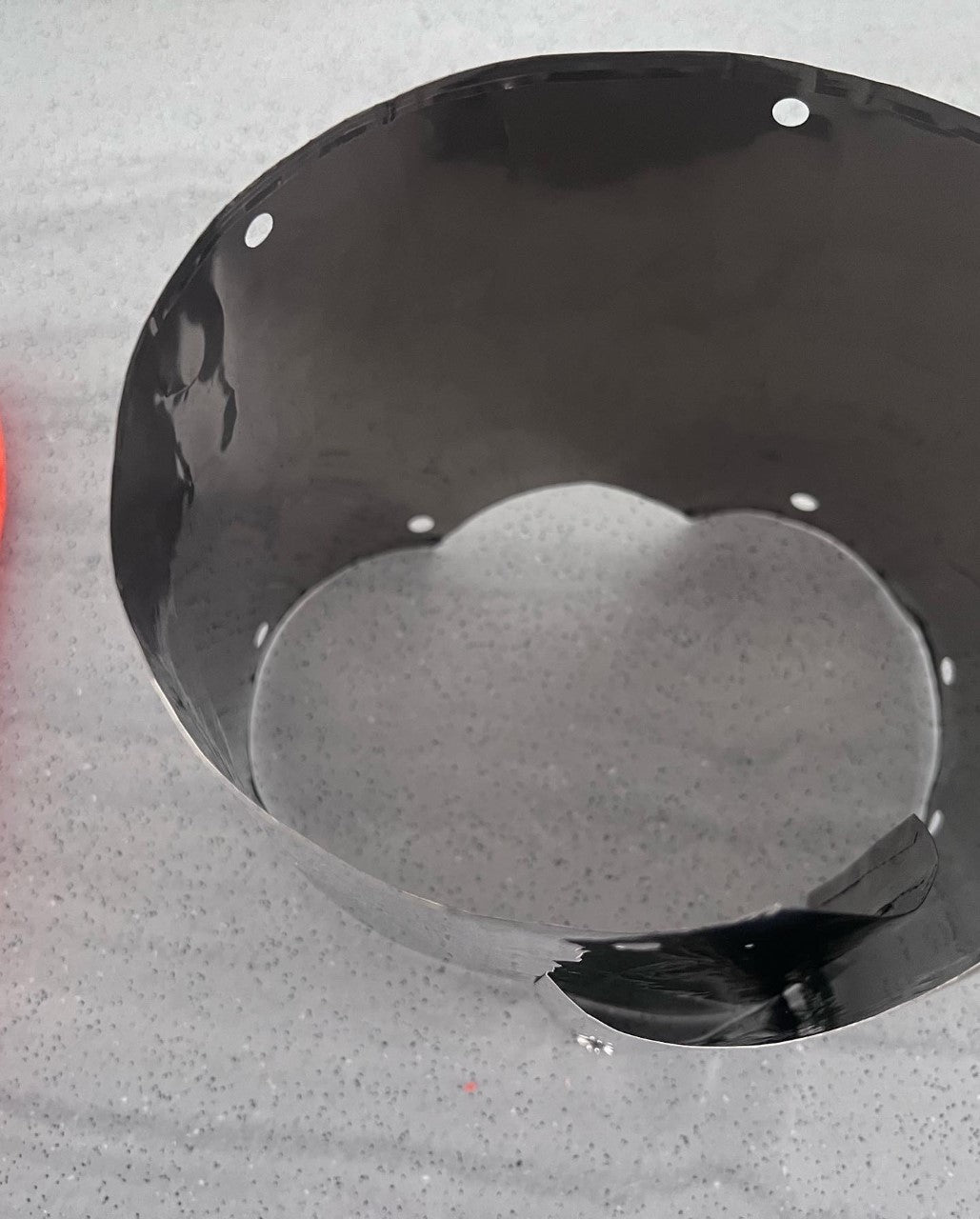 TITANIUM ULTRALIGHT ROLLED WINDSHIELD