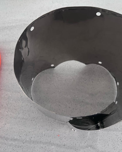 TITANIUM ULTRALIGHT ROLLED WINDSHIELD